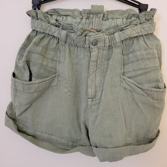 Free People Topanga Cuff Shorts - Picture 2 of 4
